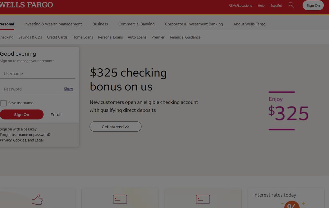 Wells Fargo – wellsfargo.com