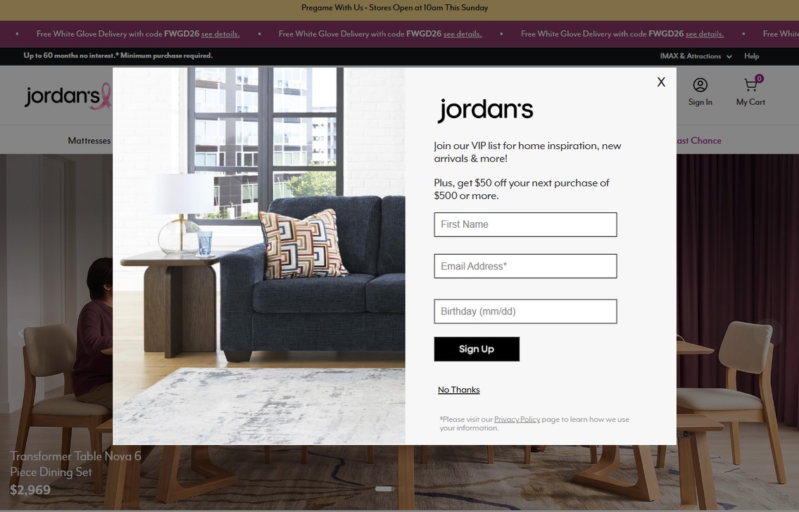 Jordan's – jordansfurniture.com