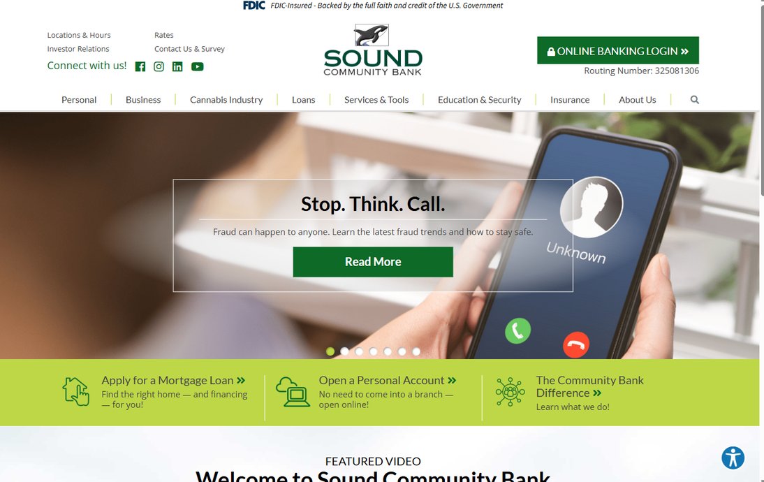 Sound Community Bank – soundcb.com
