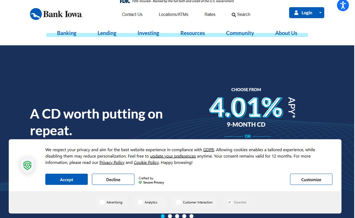 Bank Iowa – bankiowa.bank